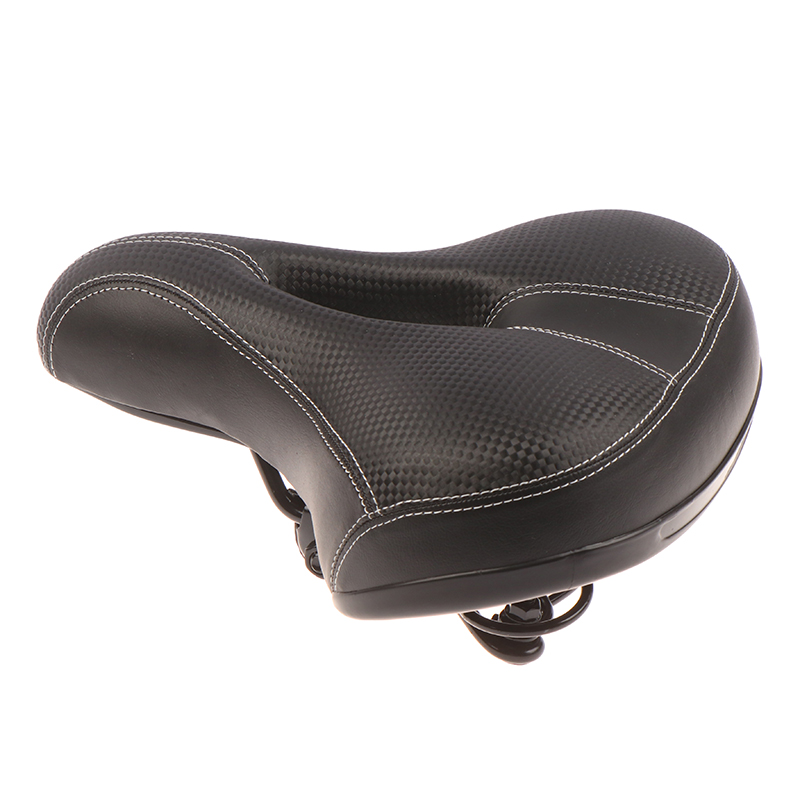 【DIV MALL】Wide Big Bicycle Saddle Seat Big Comfort Cushion Pad Sprung Gel. 
