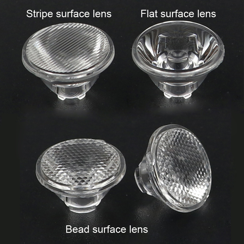 17mm 20mm Optical Pmma Lens Reflector Specialize For Cree Xml Xm-L2 L2 T6 U2 U3 Xhp50 Sst40 Nichia 5050 Led Bead Chip. 