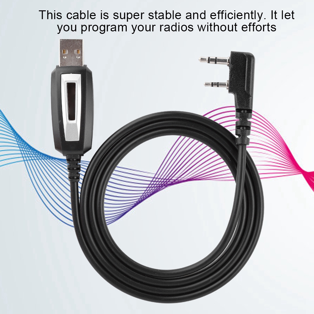 Program Programming Cable with CD Driver for Baofeng GT-3 UV-82 BF-888s Radio. 