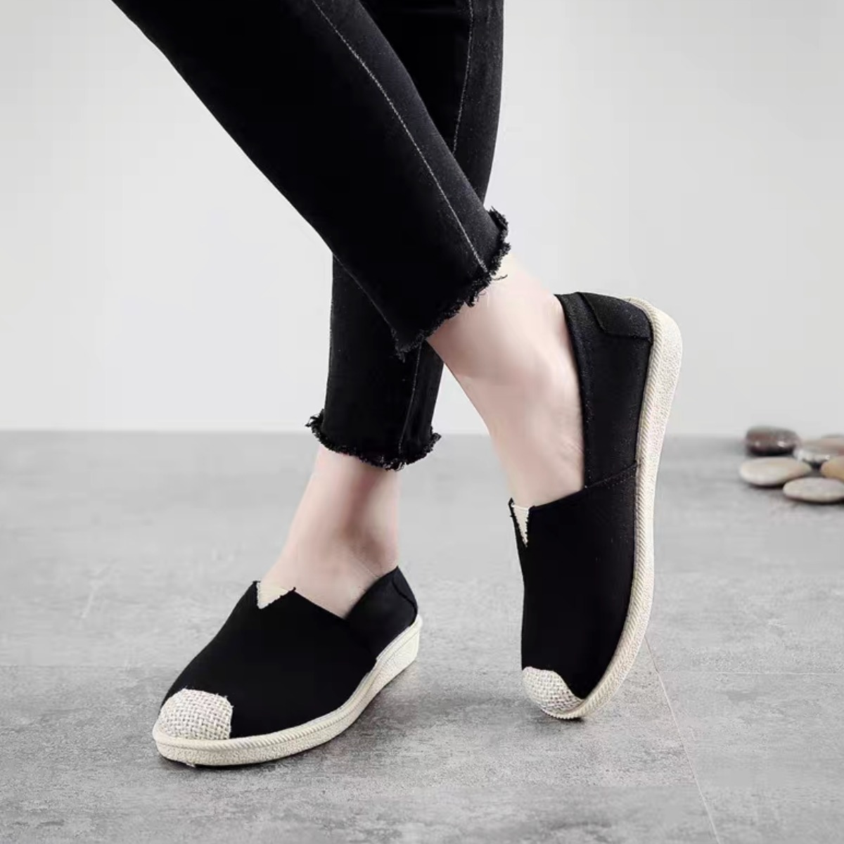 Slip on Korean style espadrilles shoes #J3. 