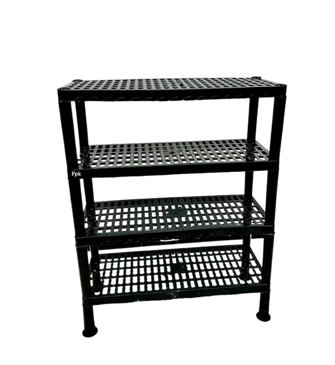 Shoe Rack High Quality Plastic 4 Floor Black Shoe rack Daraz.lk