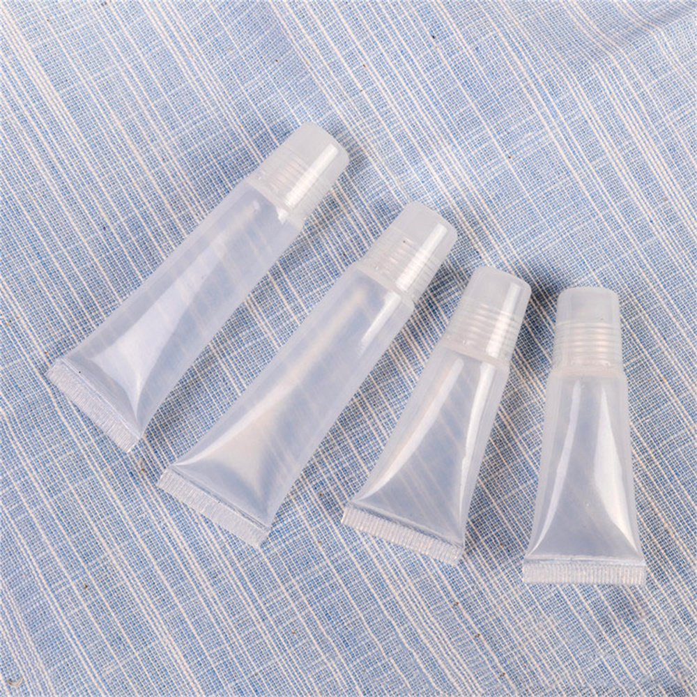 8ML/10ML/15ML Empty Lip Gloss Tubes Lipstick Tube Lip Balm Soft Tube Makeup Squeeze Clear Lipgloss Tube Container. 