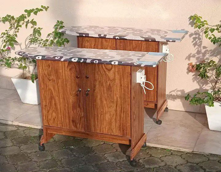 Iron Cupboard with plug point and weel (High Quality). 