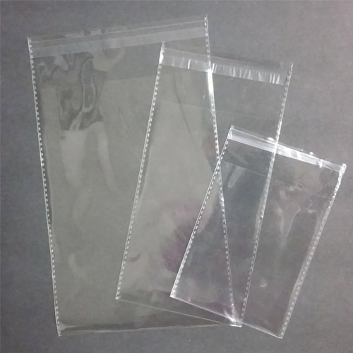 Flyers Transparent Self Sealing Bags Poly OPP Clear Transparent Polythene Bags Plastic Bags Stick Bag
