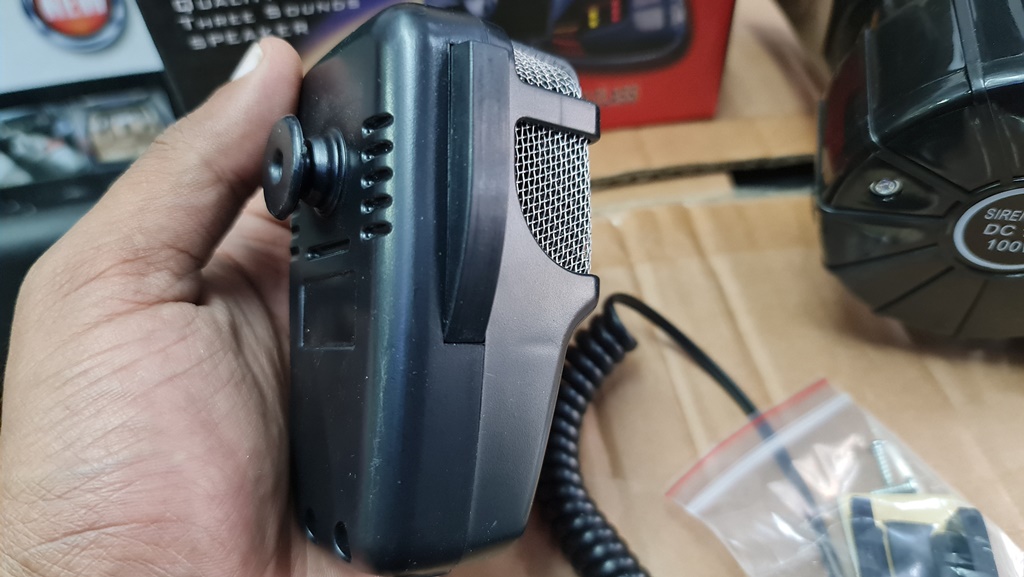 VIP Siren Horn 12V 100W Hi Quality 7 Sounds. 