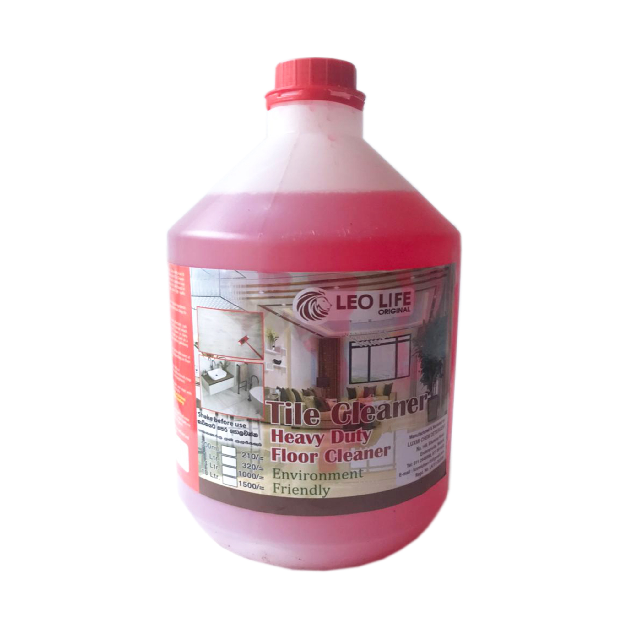 Leo Life More Space , More Cleaning 4L (Perfect Fragrance) Mopping Liquid & Tile Cleaner & Floor Cleaner. 