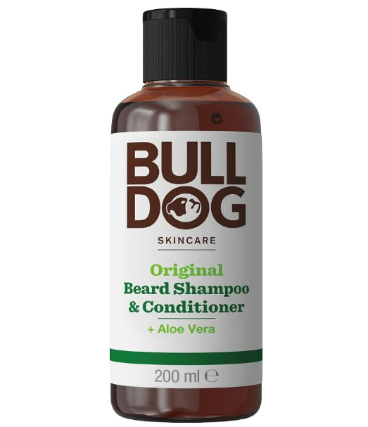 Bulldog Mens Skincare and Grooming Original 2-in-1 Beard Shampoo and Conditioner - 200ml