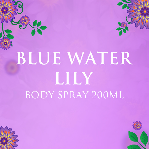 Blue Water Lily - Body Spray 200ml. 