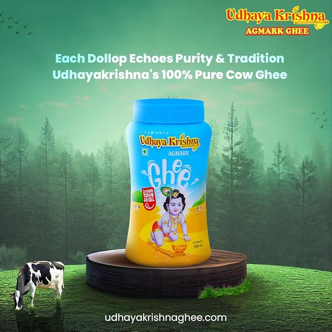 Udhaya Krishna Agmark Ghee 500ml. 