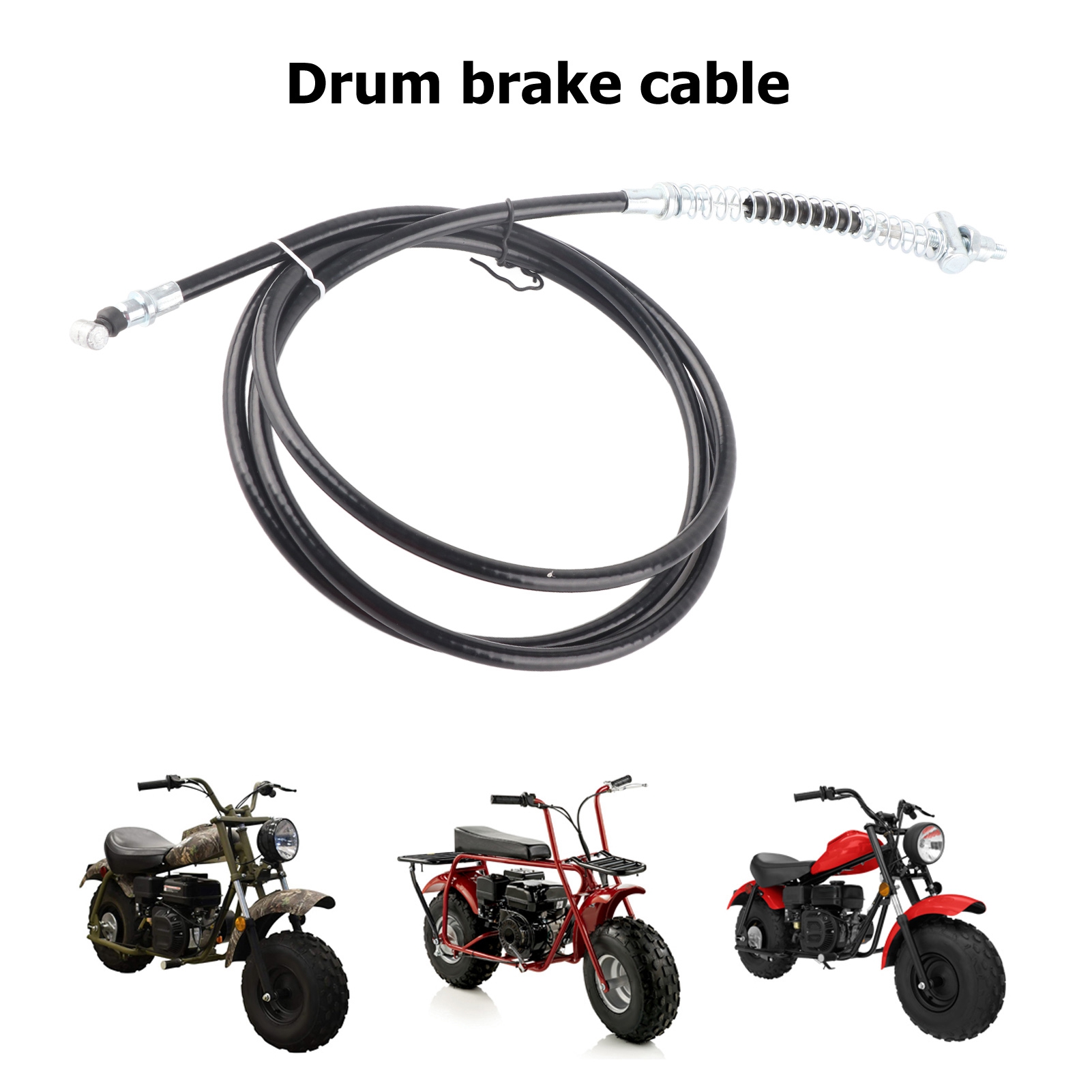 Rear Drum Brake Cable Drum Brake Cable Replacement for Mini Bike. 