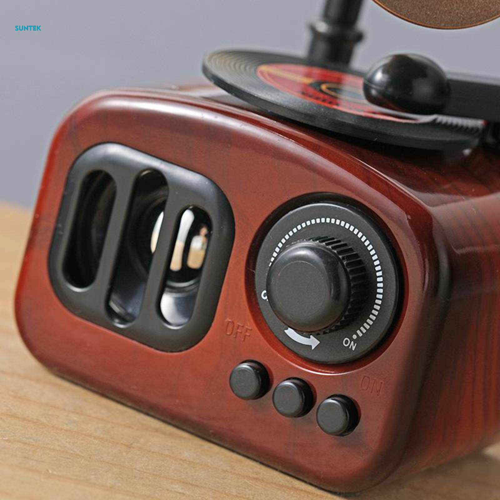 Classical Retro Gramophone Art Music Box Home Desktop Decoration Crafts. 