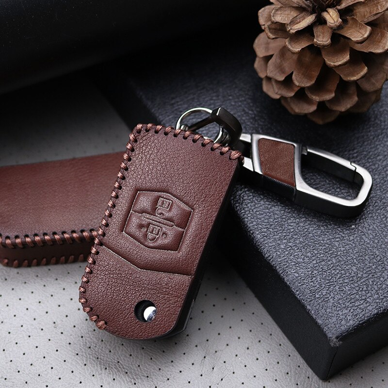 KUNIO Custodia per portachiavi adatta per Mazda 2 3 5 6 CX-3 CX-5 CX5 CX-7 CX-9 CX8 Speed Miata MX5 2015-2019 TPU Smart Key Bag Holder Shell portachiavi auto 3 pulsanti B