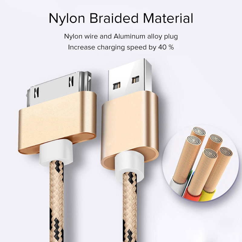 KOKKO Usb Data Charger Cable 1m Cable For Iphone 4 4s And Ipad 2 3. 