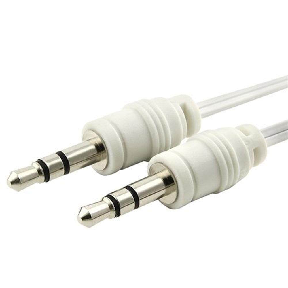 Retractable 3.5mm Male to Male Aux Auxiliary Audio Cable Cord for 3.5mm Headphone Jack Devices. 