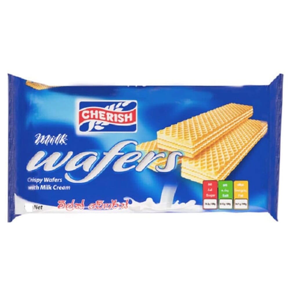 Cherish Milk Wafers Biscuit - 85g. 