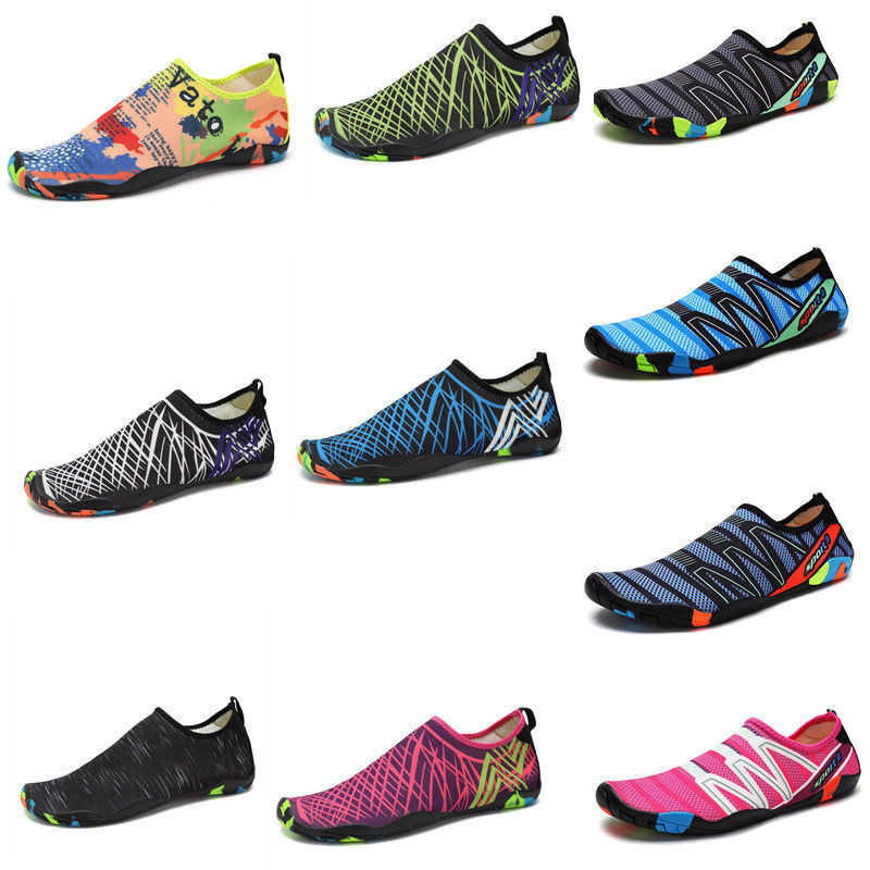 Wading Swimming Shoes Hot Models for Men and Women 2024 Beach Shoes Summer Dual-Use Upstream Red Beach Soft Sole Shoes Foot Internet Celebrity. 
