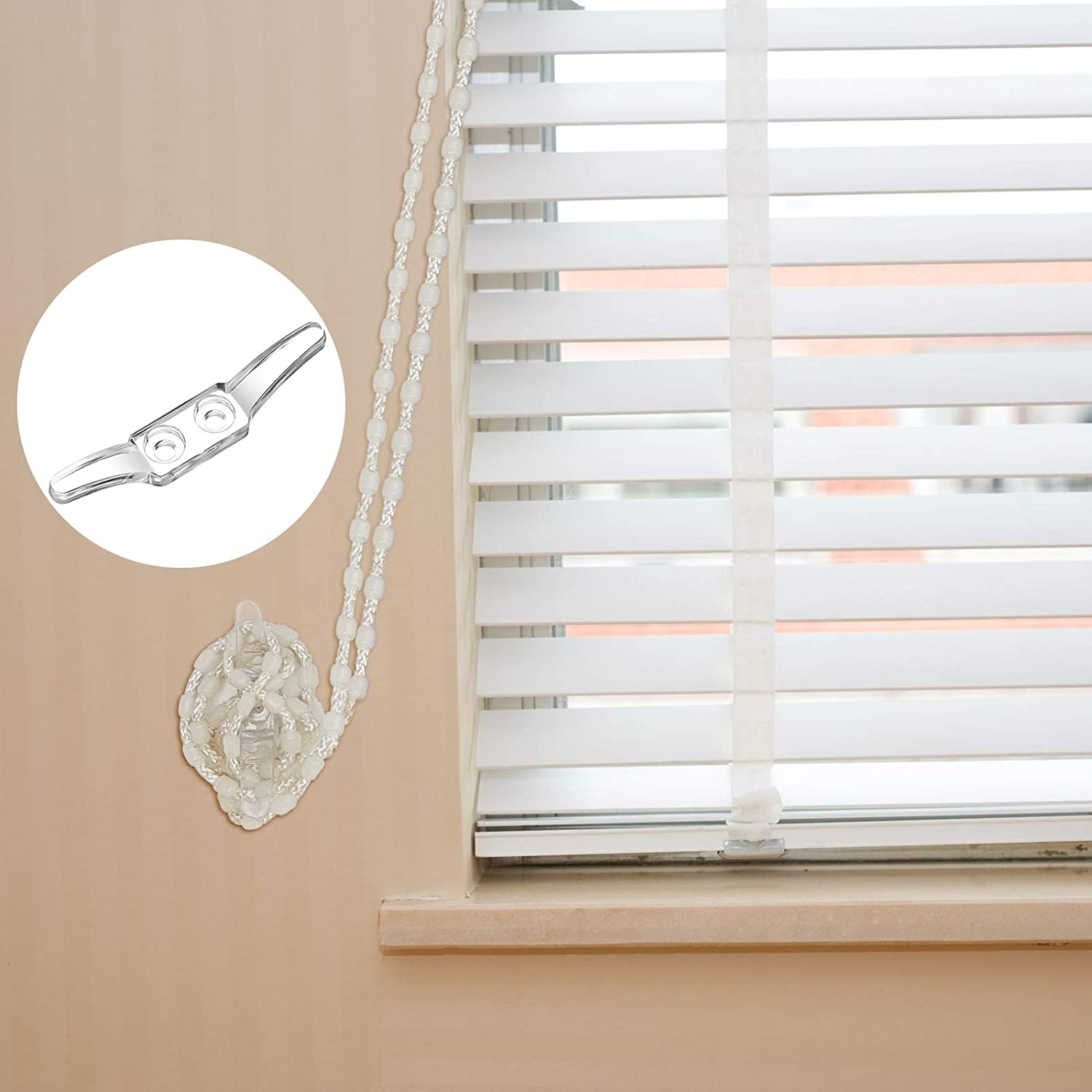 20Pcs Blind Cord Safety Cleat Blind Rope Cleat Window Cord Cleat for Home Office Window Blinds Curtains Sun Shades Ropes. 