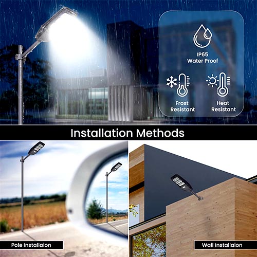 Solar Street Light With Remote -150W. 
