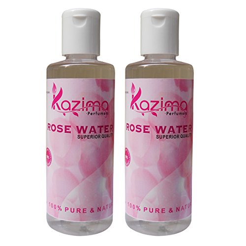 KAZIMA Rose Water (Gulab Jal), 100 ml (Pack of 2)(FROM INDIA)NUZ