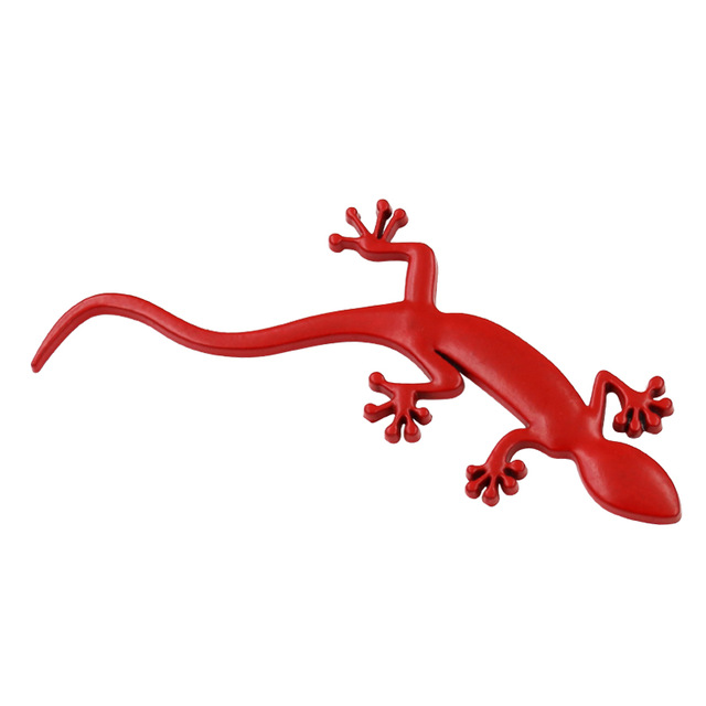 【beauty code】1pc Car ABS lizard Gecko Badge Car For Audi A3 A5 Q3 Quattro TT S3 S5 RS4 Stickers Decorative Car Accessories