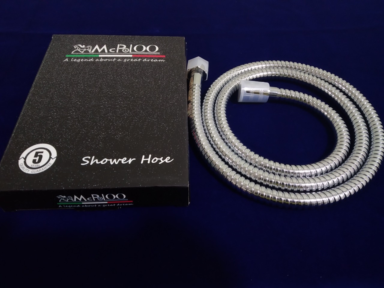 Mcpoloo Flexible Hose 5Ft Bathroom Water Spray Hose Bidet Hose SS