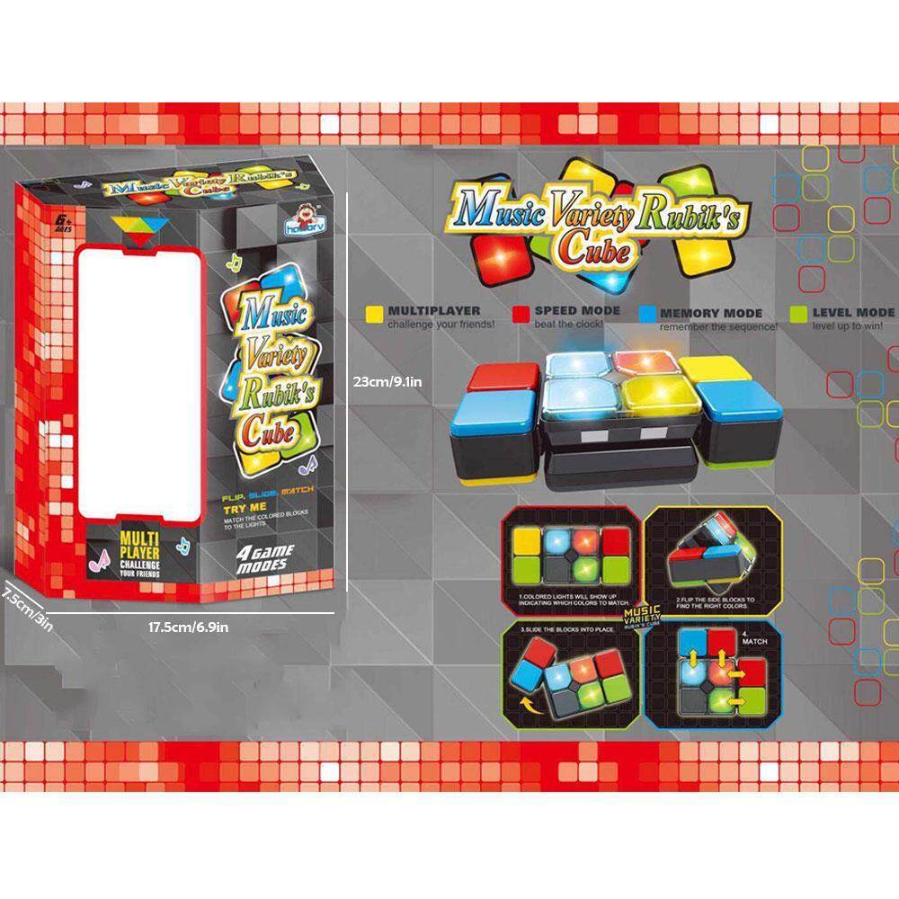 Creative Music Rubiks Cube Kids Funny Variety Rubik's Cube Puzzle Toys Gifts. 