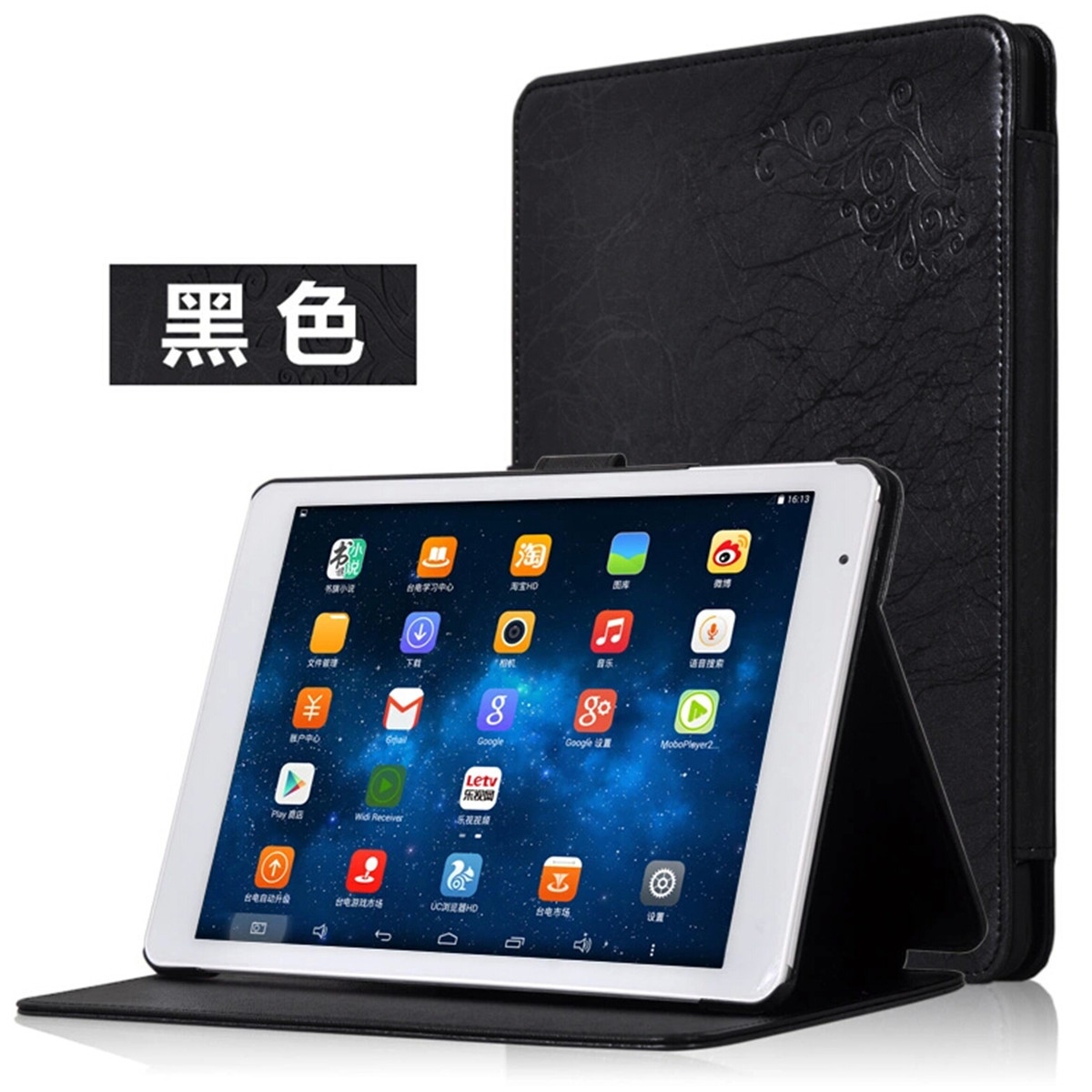 Tri Fold Case Stand Cover For Teclast X98 Air Ii X98 Air 3g Tablet Black Buy Sell Online Best Prices In Srilanka Daraz Lk