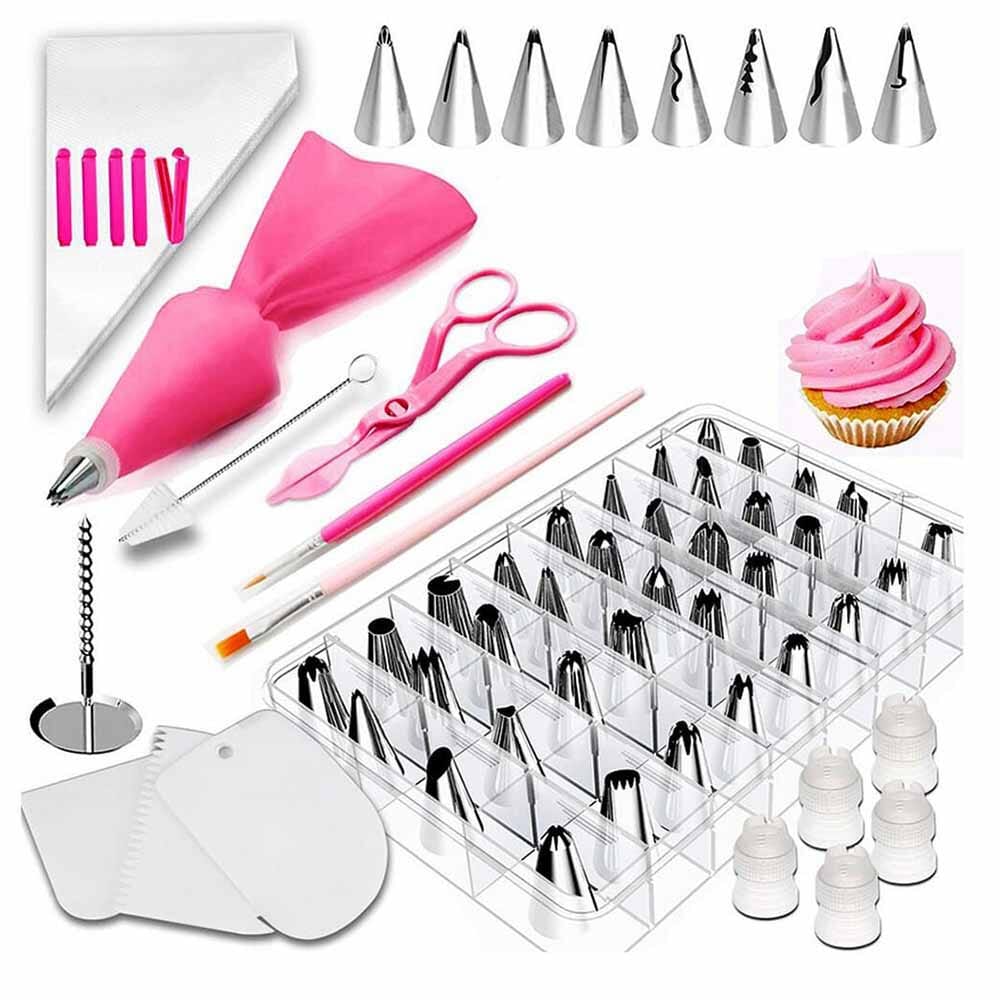 83 Pieces per Set Cake Decorating Kit Supplies Set Tools Piping Tips Pastry  Icing Bags Nozzles