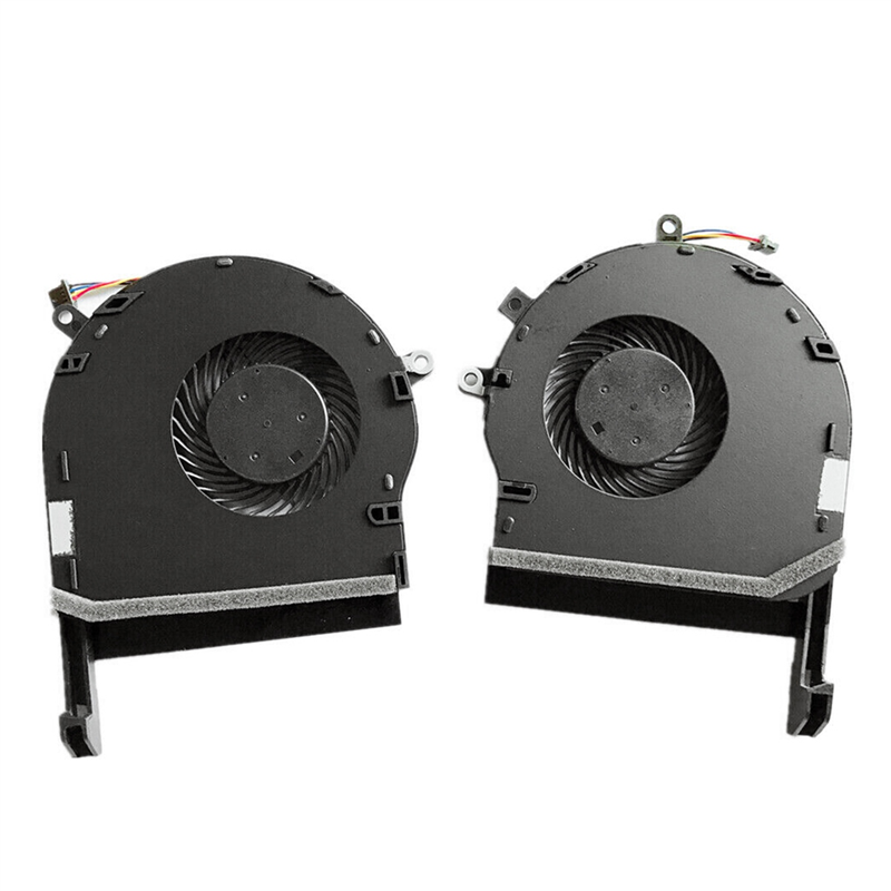 CPU & GPU Cooling Fan for Asus TUF FX504 FX80 FX80GD Laptop One Pair. 