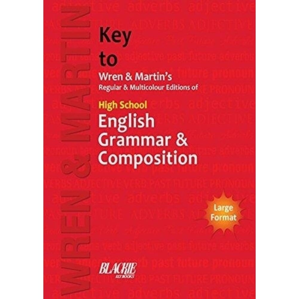 Key to Wren and Martins High School English Grammar and Composition (Large format). 