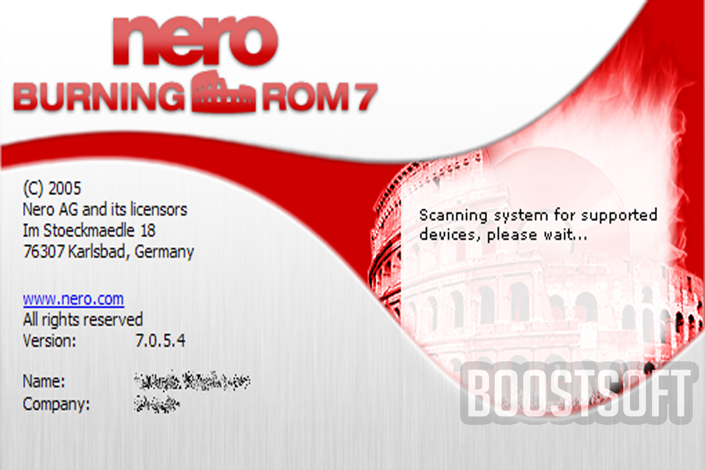 Nero Burning Rom 7 with life time licenses key and no 1 packing quality. 