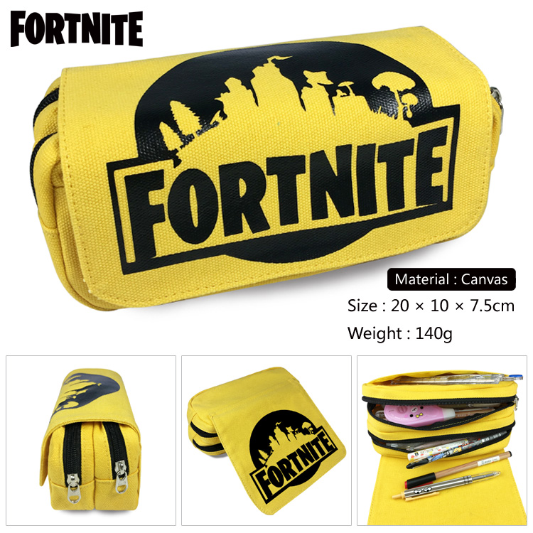2023 Battle Royale Pencil Case for Boys Fortnite Game Large Capacity Pen Bag Student School Supplies Kids Gift. 