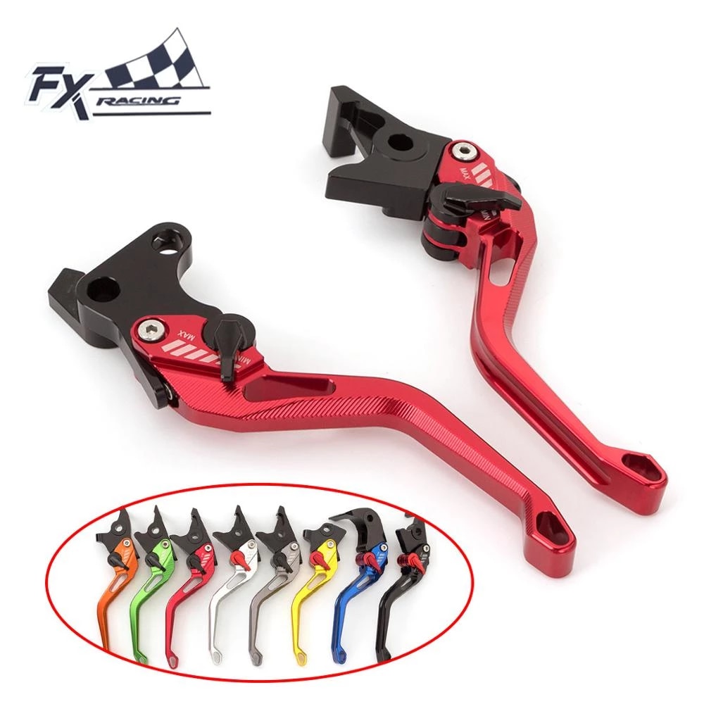 CNC Adjust Short Brake Clutch Levers For Kawasaki EX250 Ninja 250 2000-2006 2007 - View #3