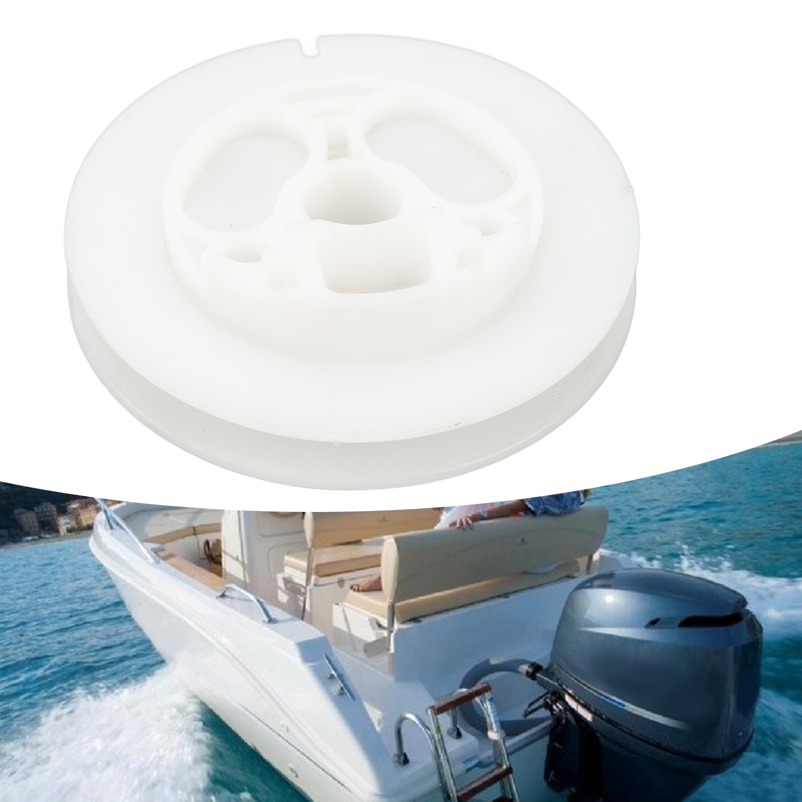 Boat Motor Part Perfect Match ABS Plastic Impact Proof 6A1 15714 00 00 Outboard Engine Drum Sheave Easy To Install for Marine. 