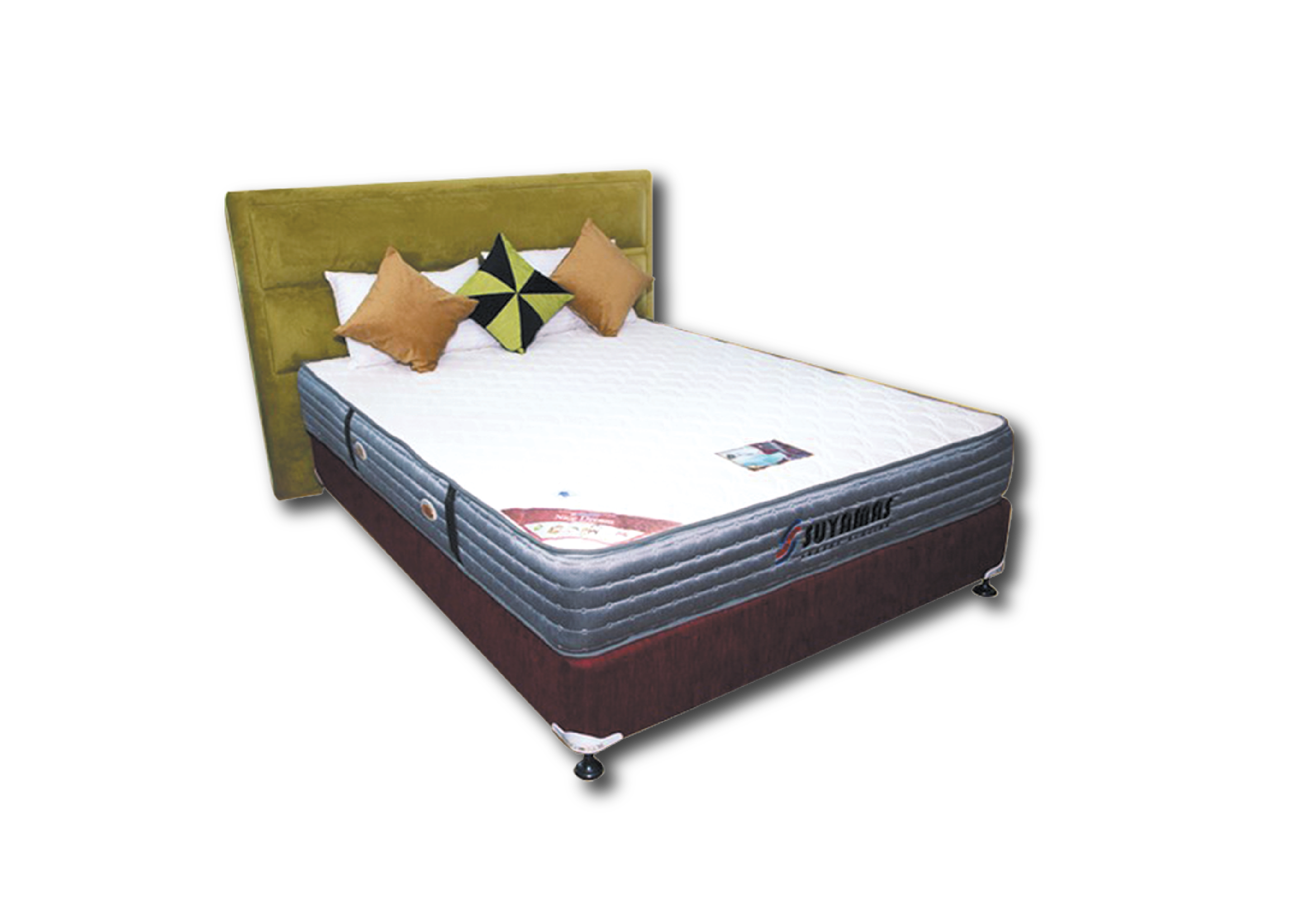 Suyamas Nice Dream 8" - Single Size Spring Mattress  (36" x 72" x 8"). 