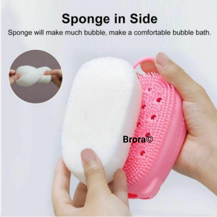 Aazon.co : Cobee Silicone Bath Brush, Soft Body Scrubber Exfoliating Shower Brush Loofah Brush - View #7