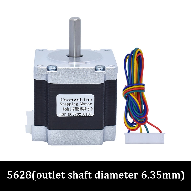 4x Nema 23 23hs5628 Motor De Passo 57 Motor 2.8a Com Tb6600  Jm
