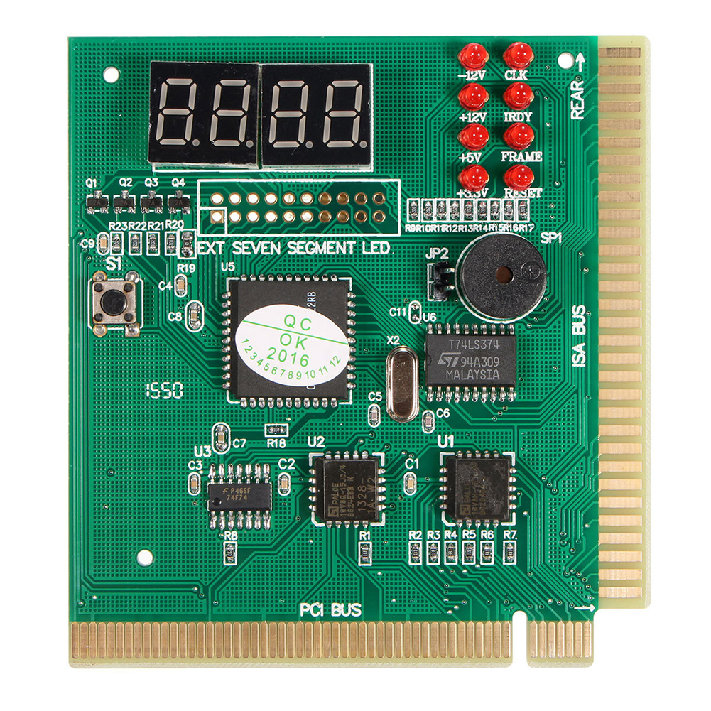 Diagnostic PCI 4-Digit Card PC Motherboard Post Checker Tester Analyzer Laptop