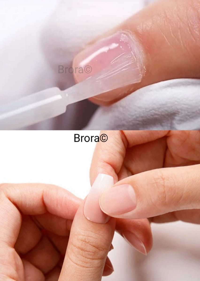 Nail Glue With Brush For Artificial Nails With Instant Dry 10 g/ 0.35 oz. 