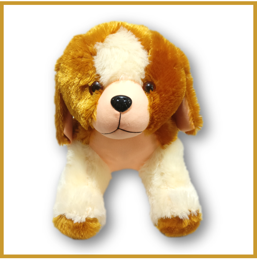 sleeping dog soft toy