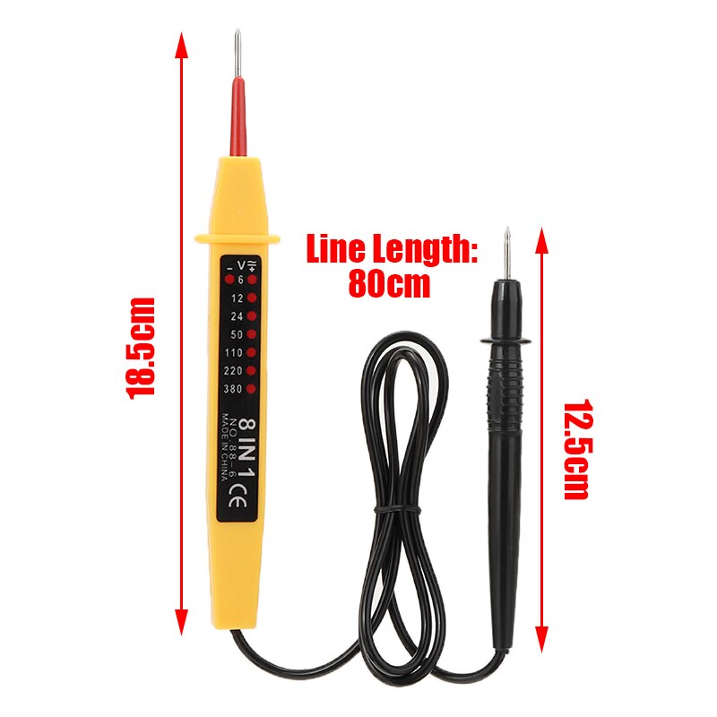 AC 6-380V Car Test For Voltage Current Electrical Measurement ...