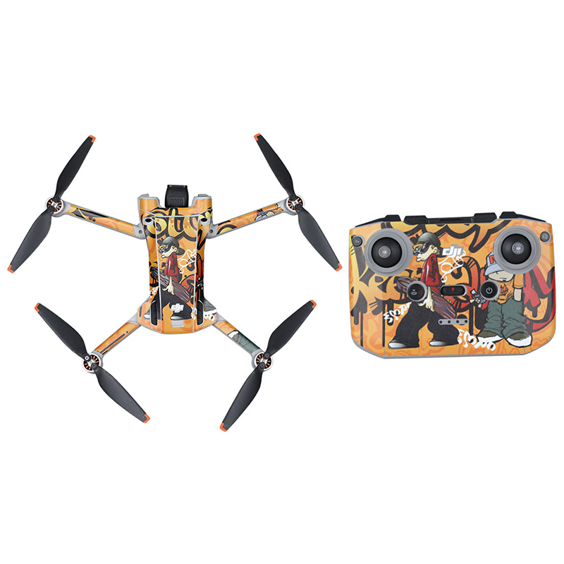 for DJI MINI 3 PRO PVC Sticker Drone Body Remote Control Skin Stickers Film RC-N1/DJI RC Eatop