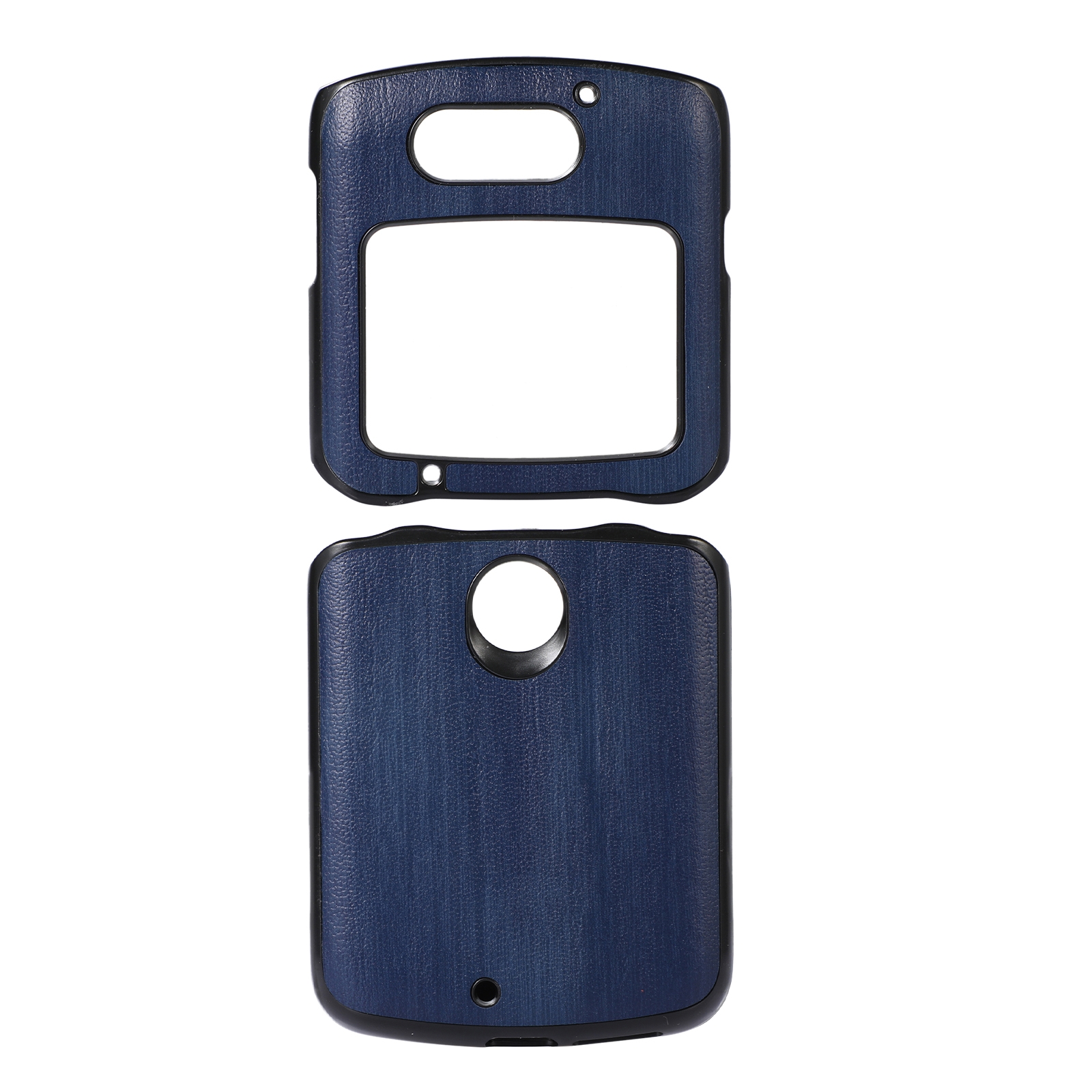 （stock available） For Motorola Moto Razr 5G Yellow Cow Texture PU Phone Case