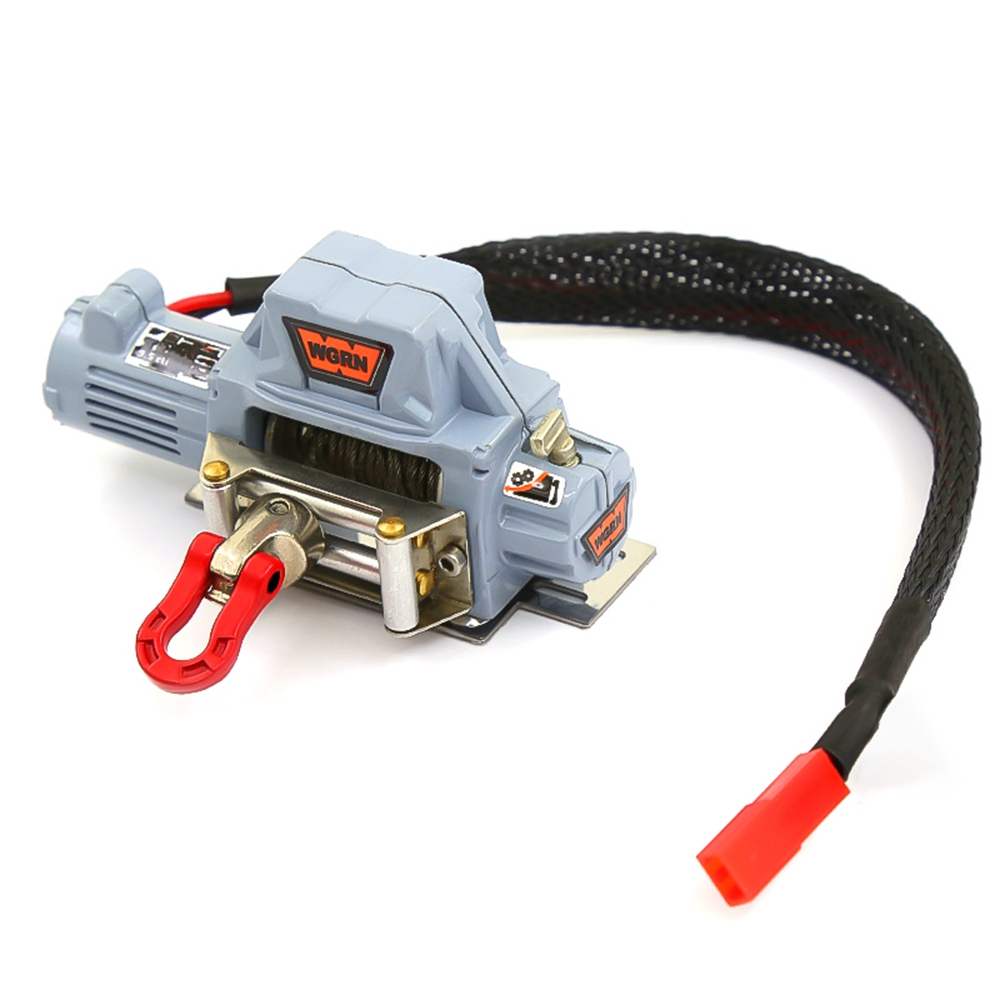 【Serendipity party】Metal Automatic Winch Wireless Remote Controller System for 1/10 RC Crawler Car Axial SCX10 90046 Traxxas TRX4 Redcat,3. 