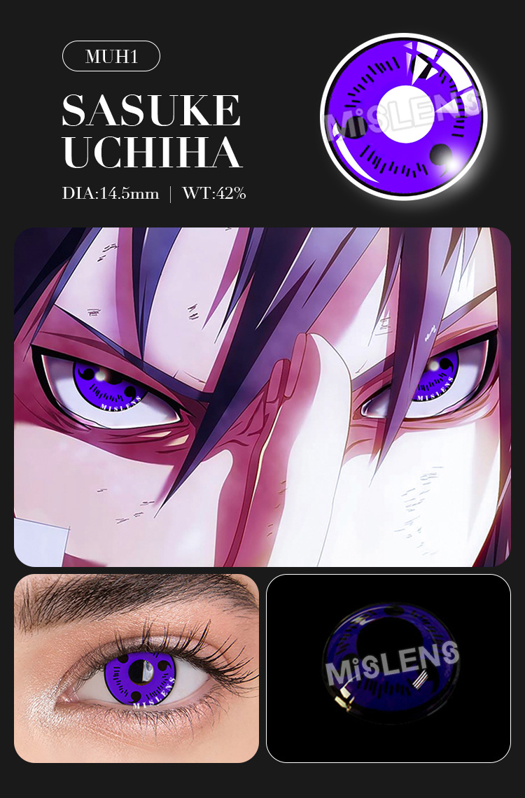 Lentillas sharingan online sasuke