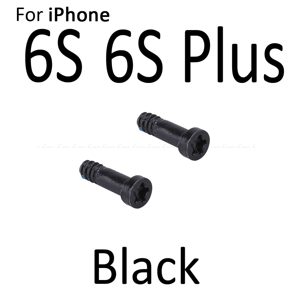 10pcs Back Cover Dock Connector Screw For iPhone 4 4S 5 5S SE 5C 6 6S 7 Plus Torx 5 Star Bottom Screws Accessories. 