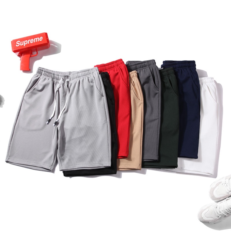Men Casual Shorts Plus Size Drawstring Short Pants Gym Home Comfortable. 