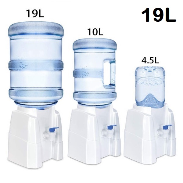 19L Water Bottle With Water Dispenser Single Tap Table Water Bottle Stand Water Filter & Large Size Water Bottle. 