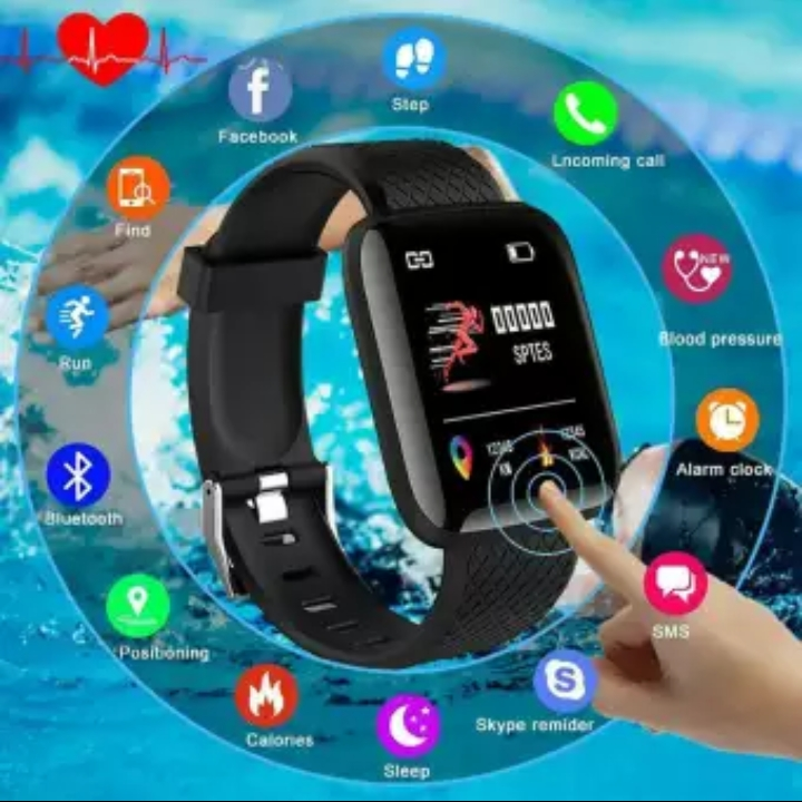 Smart 116 Plus New Watch Fitness Band for iOS and Android Mobile