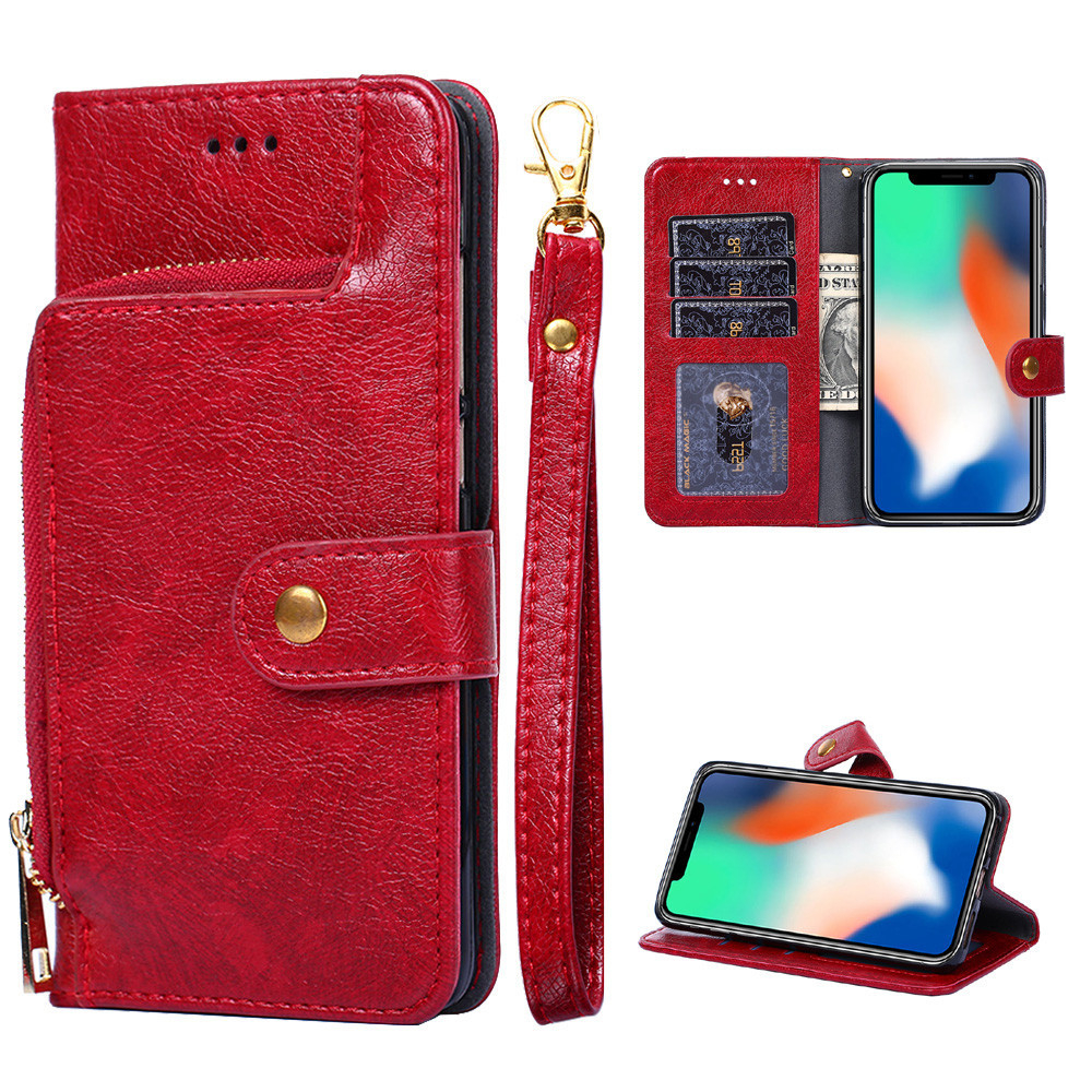 phone case with purse on back